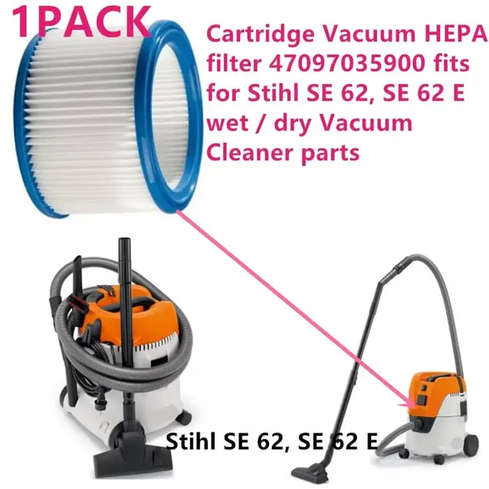 Filtre HEPA pour aspirateur à cartouche