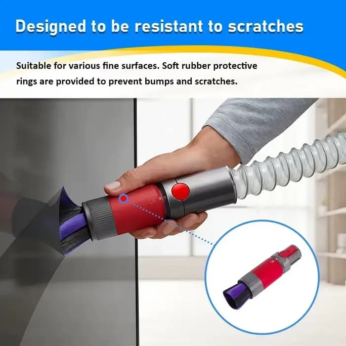 Brosse à poussière compatible avec les aspirateurs Dyson V7 V8 V10 V11 V15