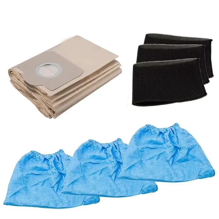 Ensemble de filtre à sac à poussière pour aspirateur à dos Einhell et à sec pour TC-VC 1800 1820 1815 accessoires d'aspirateurs