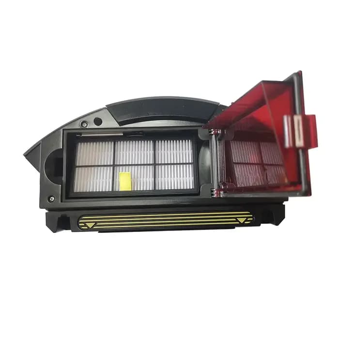 Boîte à poussière, filtre HEPA