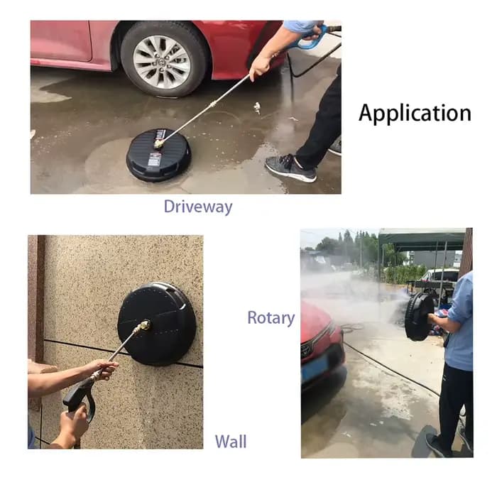 Nettoyeur de Surface Rotatif à 360 °