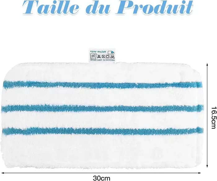 Lingettes pour Black et Decker Balais Vapeur FSMP20