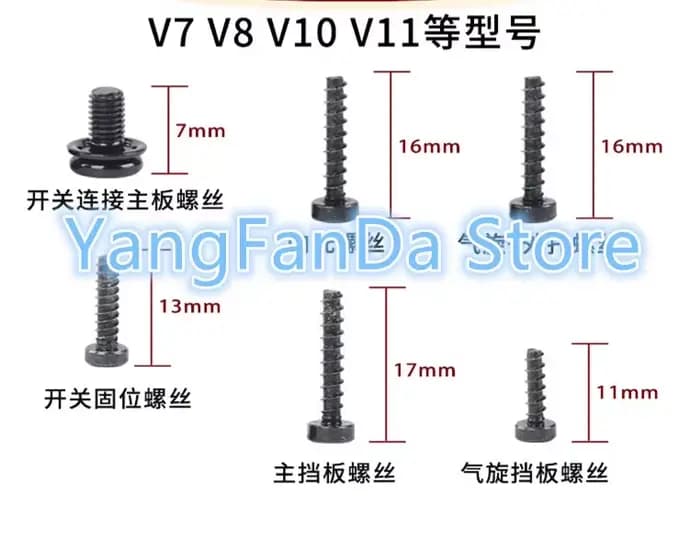 Convient pour aspirateur Dyson V7 V8 V10 V11