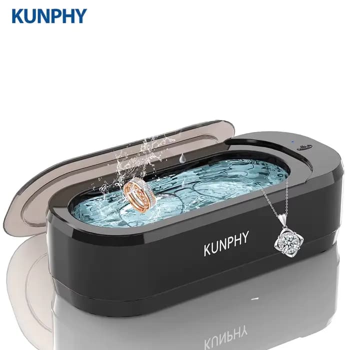 KUNPHY nettoyeur de bijoux à ultrasons 12oz 46KHz