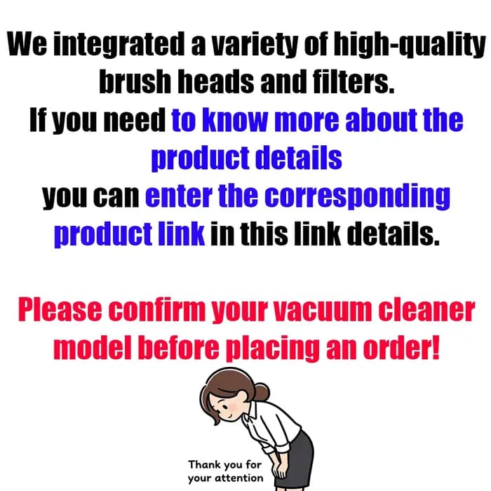 Brosse et filtre de remplacement pour aspirateur Dyson V6 V7 V8 V10 V11 V12 V15 série DC