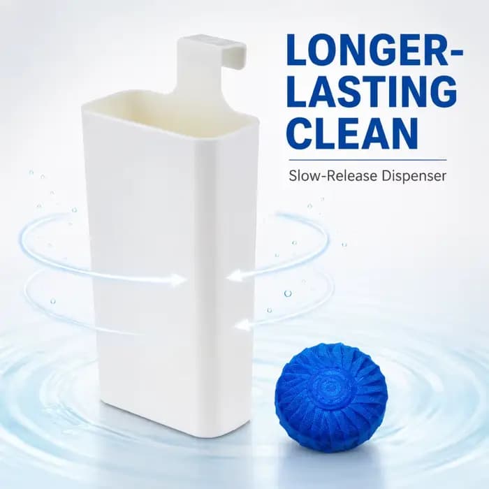 Étagère de rangement suspendue pour distributeur de nettoyant WC – Fixation adhésive