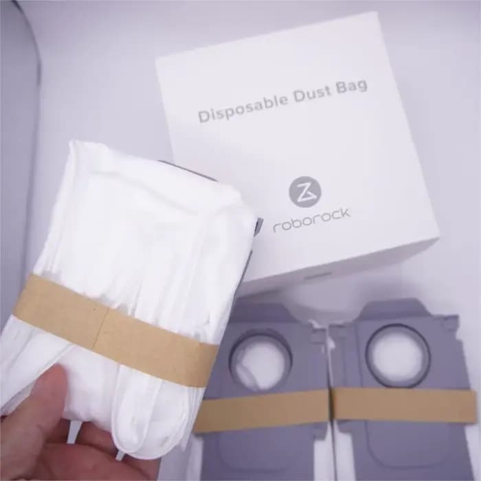 Sacs à poussière jetables pour aspirateur Roborock S8 MaxV Ultra/Qrevo Curv/Edge/Qrevo Series/Saros 10R/Saros 10