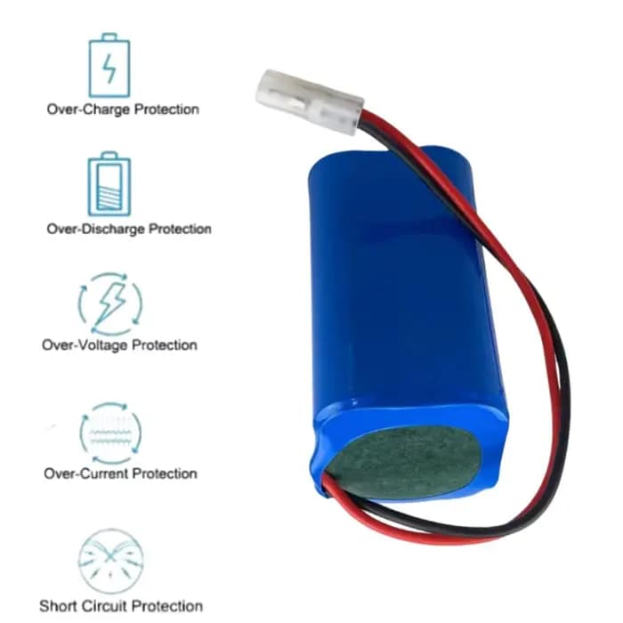 Batterie 14.4V-14.8V 4800mAh 4S1P RS-RT900866 CMICR18650F5 pour aspirateur Robot Rowenta Tefal Explorer série 20 40