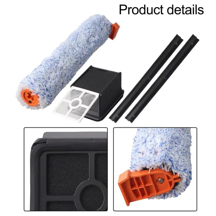 Kit de grattoir en caoutchouc pour aspirateur sans fil ILIFE W90