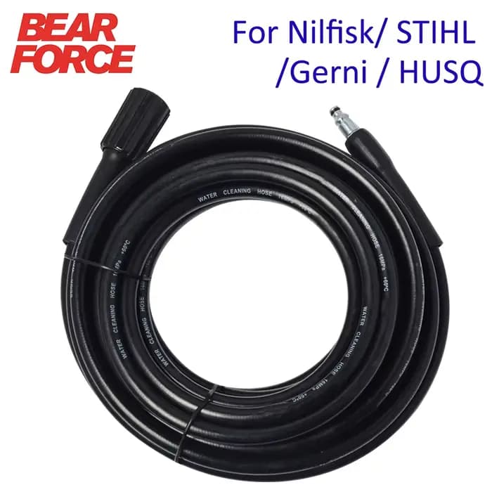 Tuyau d'Eau Haute Pression pour Lavage de Voiture, Accessoire pour Nilfisk STIHL Gerni HUSQVARNA, 6-10m