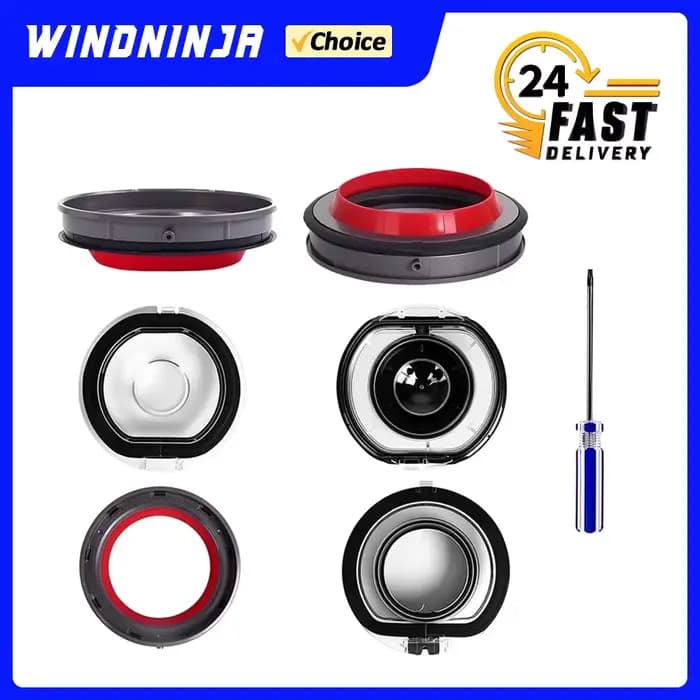 Pour Dyson V6 V7 V8 V10 V11 V12 V15 joint serré bague d'étanchéité couvercle de Base bac à poussière tasse
