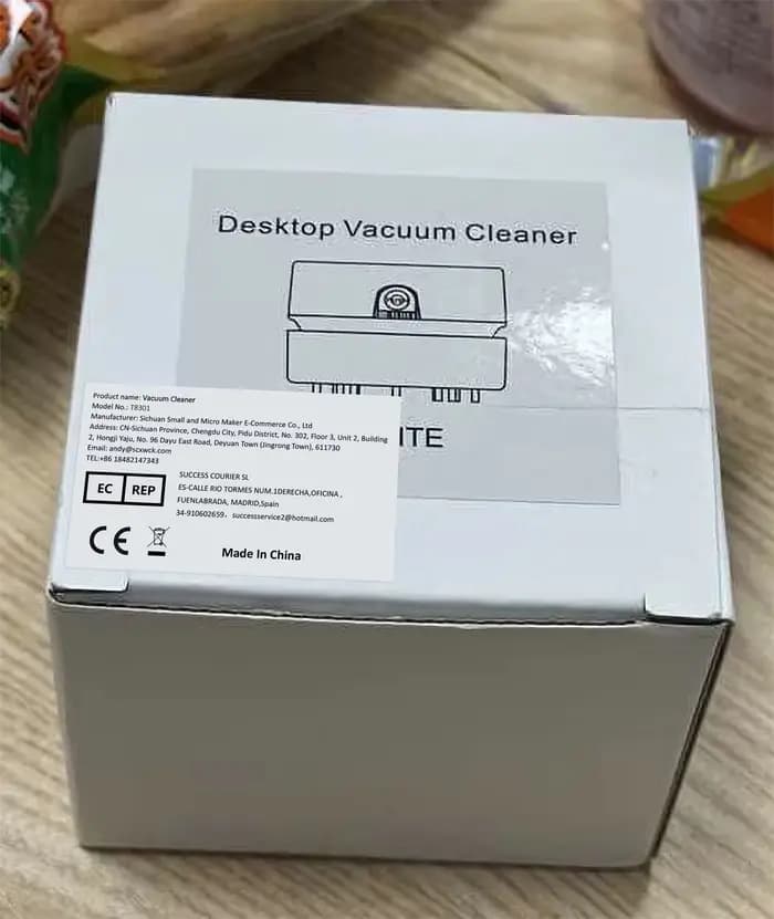 HOMEFISH 2025 aspirateur de bureau à main haute aspiration Portable voiture crayon nettoyeur pour les étudiants nouveau modèle