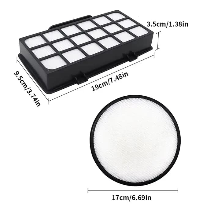 Filtre HEPA ZR006001 pour aspirateur Rowenta x-trem Power Cyclonic/Silence Force RO69xx RO72XX RO6941EA RO6963EA RO6924EA