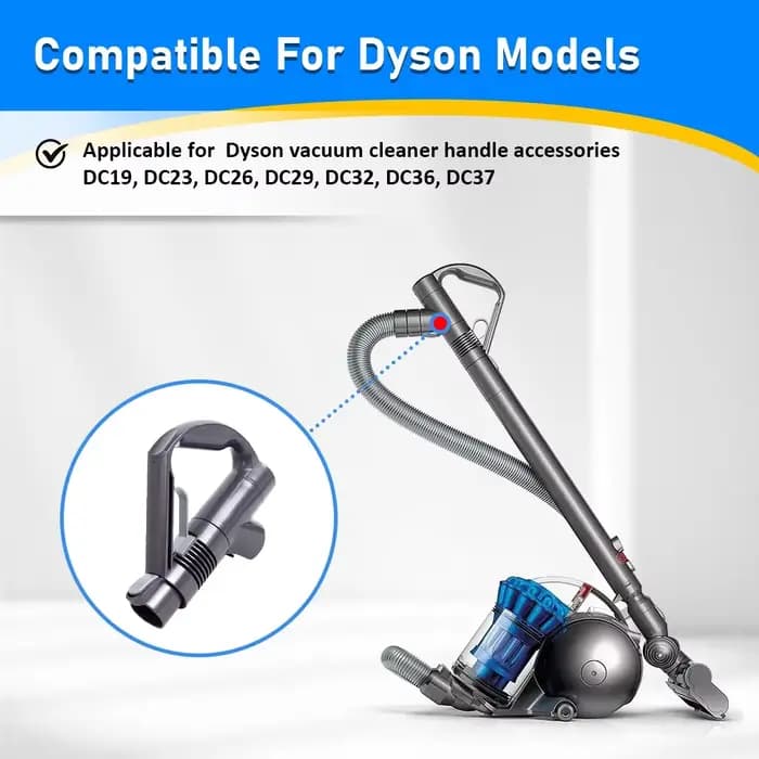 Poignée de baguette d'aspirateur pour Dyson DC19 DC23 DC26 DC29 DC32 DC33C DC36 DC37 DC48 DC52