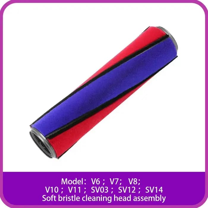 966488-01 Barre de brosse roulante à poils doux pour Dyson V6 V7 V8 V10 V11 SV03 SV06 SV07 SV09 SV10 SV11 SV12 SV14