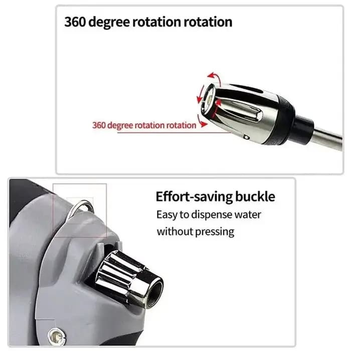 Pistolet d'arrosage haute pression pour lavage de voitures