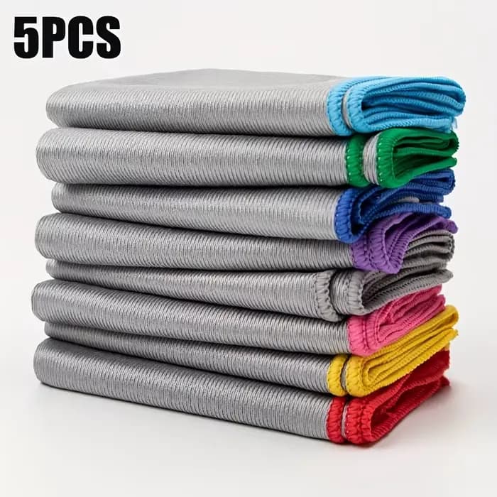 Chiffon de nettoyage de verre en microfibre