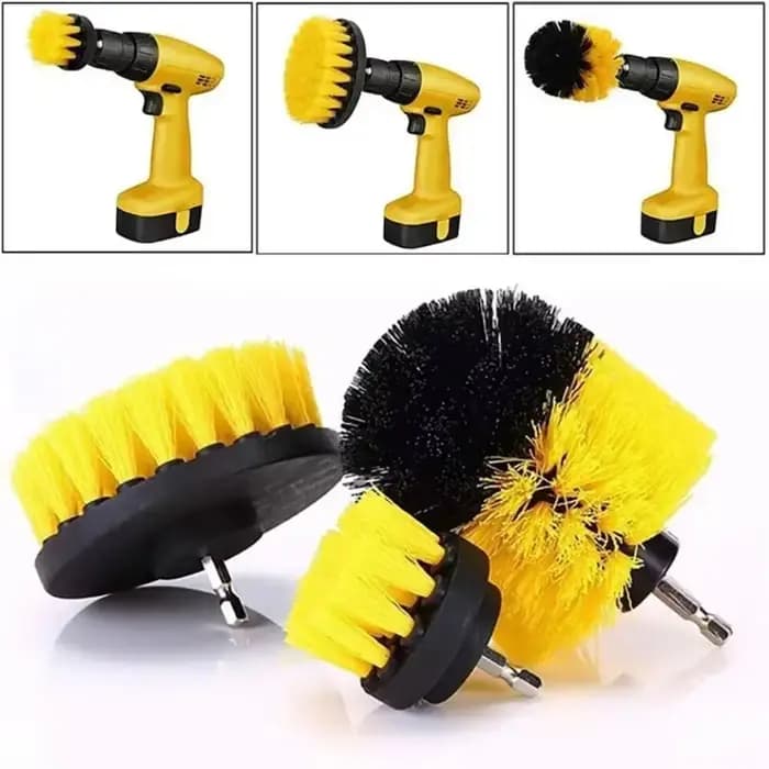 Ensemble de brosses de nettoyage pour perceuse