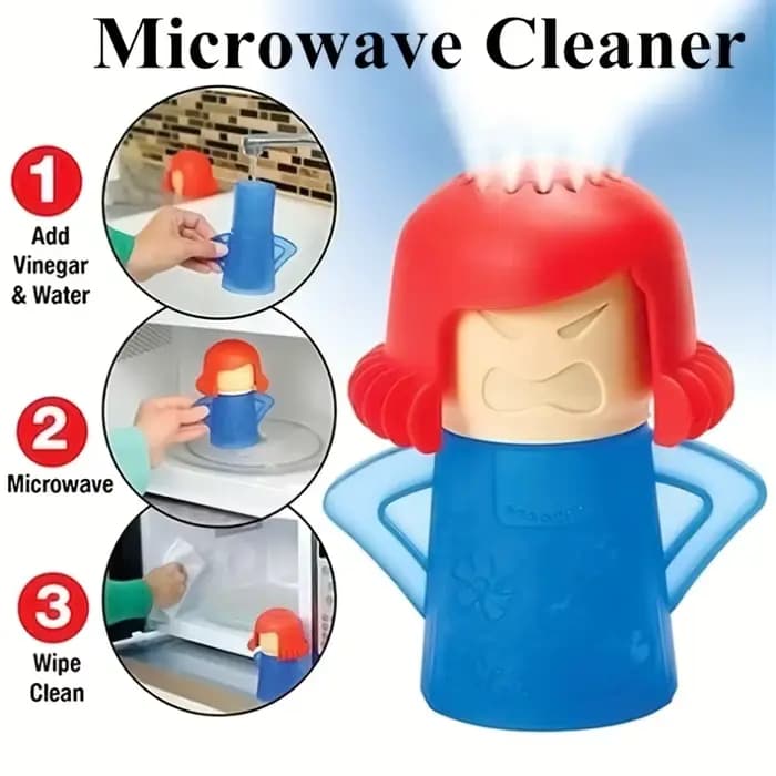Angry Mama – nettoyeur à vapeur pour four à micro-ondes