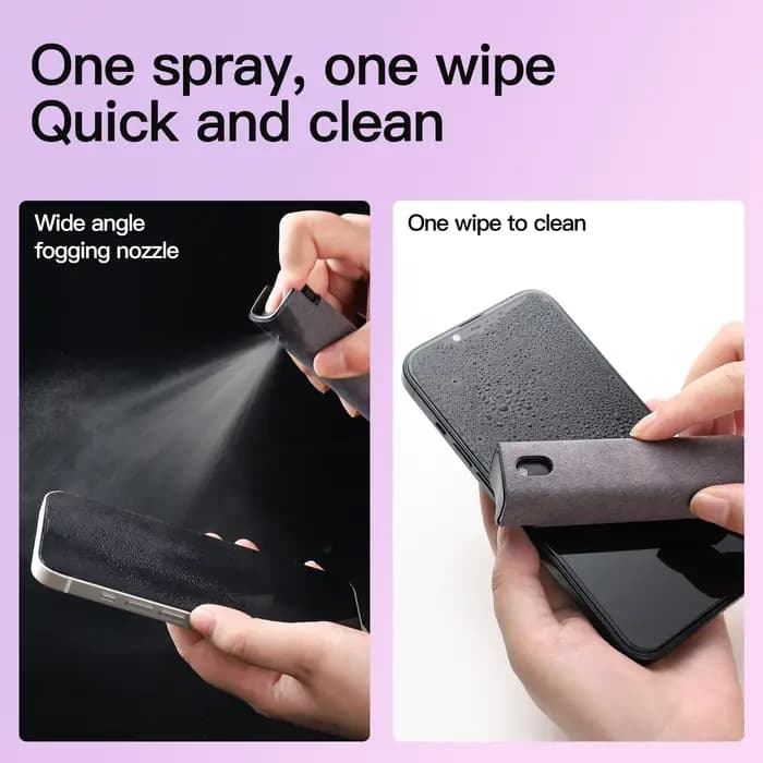 Spray nettoyant pour écran portable