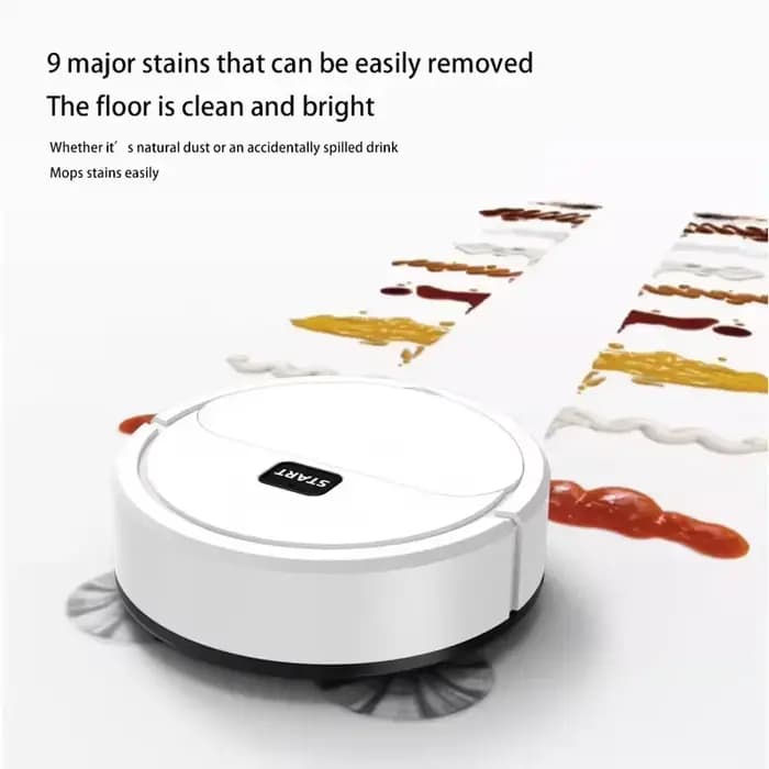 Robot Aspirateur Intelligent Silencieux Mini