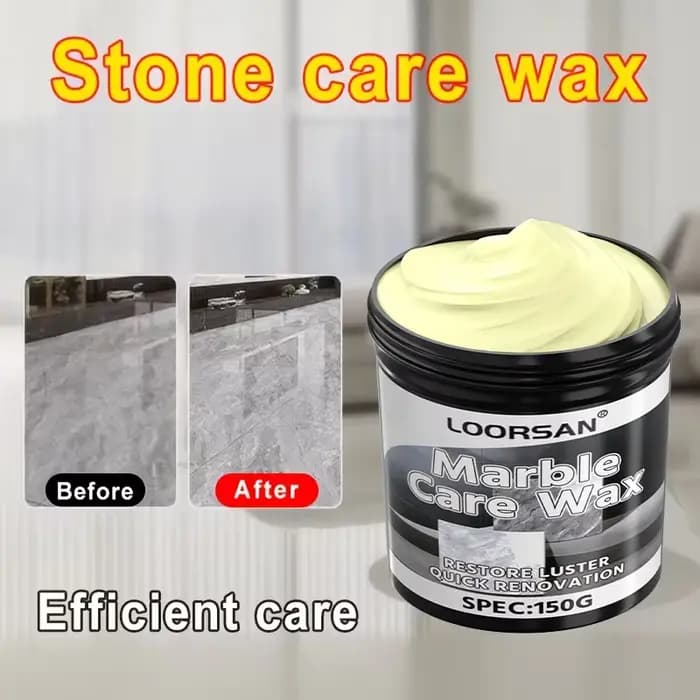 LOORSAN 150ML Cire Nettoyante et Polissante pour Pierre
