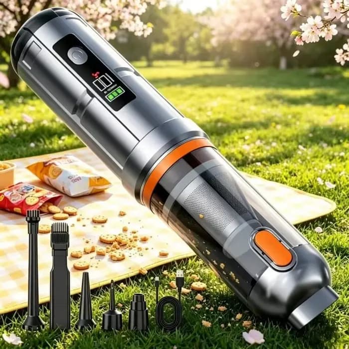 Aspirateur de voiture 17000PA avec moteur sans balais