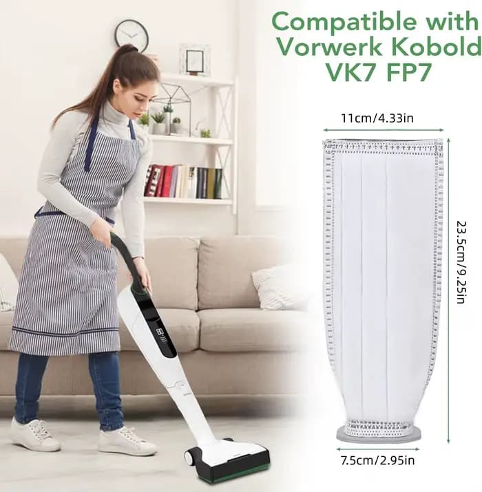 Sacs à poussière pour Vorwerk Kobold VK7 FP7 VK7S FP7S