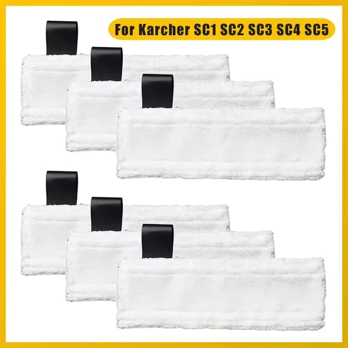 Chiffons de couverture de tête de brosse en tissu pour Karcher SC1 SC2 SC3 SC4 SC5