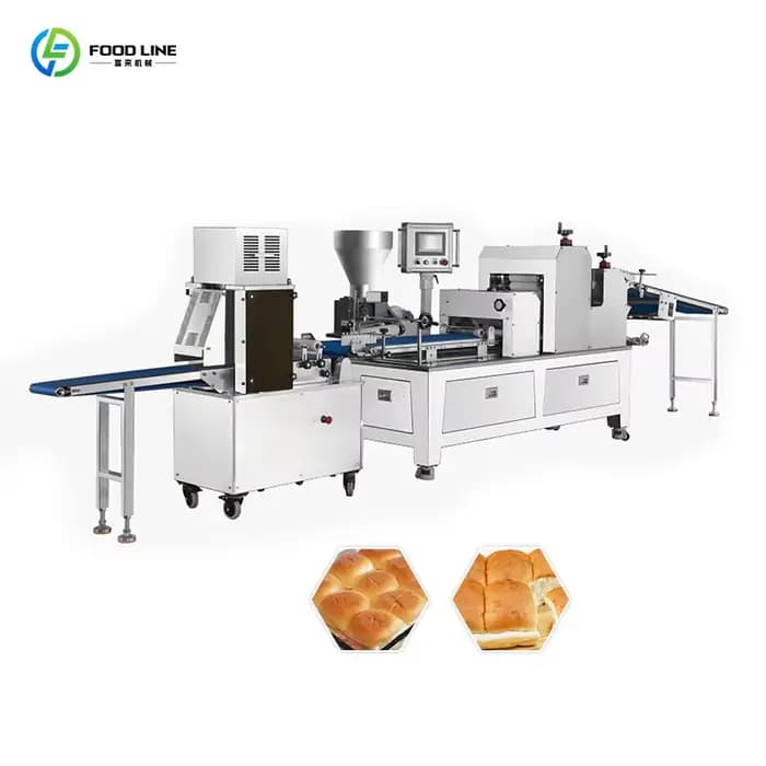 Machine à pain automatique - Machine à pain à hamburger commerciale pour usage domestique et professionnel