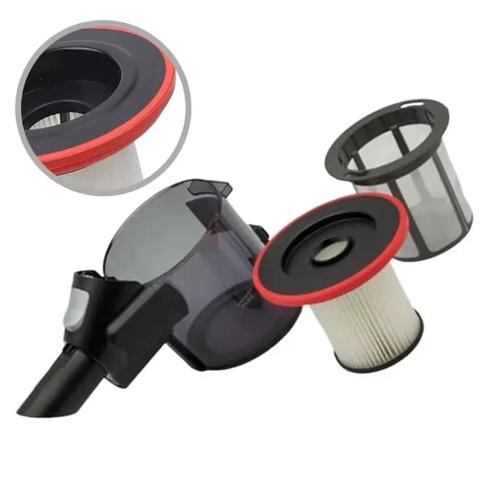 Ensemble poubelle et filtre pour aspirateur Bosch Unlimited 7