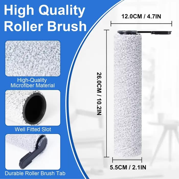 Brosse à rouleaux et filtre HEPA pour Tineco Floor One Stretch S6/S7