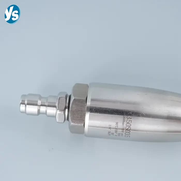 Buse de nettoyage haute pression - Rotateur turbo 250/350/500 bar avec noyau en céramique | 7250 PSI évalué pour les