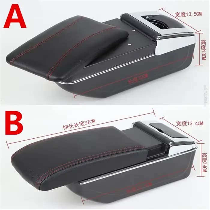 Boîte d'accoudoir pour dacia jogger, boîte de rangement centrale pour accoudoir de voiture, rénovation intérieure, chargement USB, accessoires de voiture