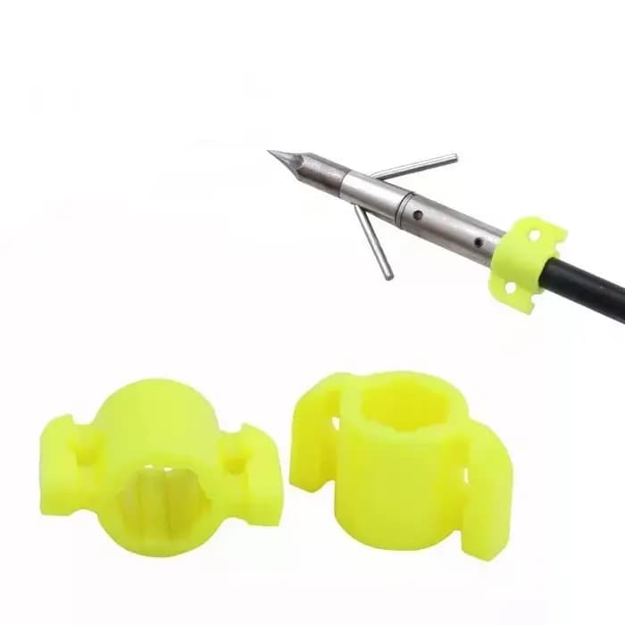 Kit d'accessoires de sécurité pour flèches de pêche à l'arc, ensemble de glissières de flèches portables et bien emballées, accessoires de tir à l'arc