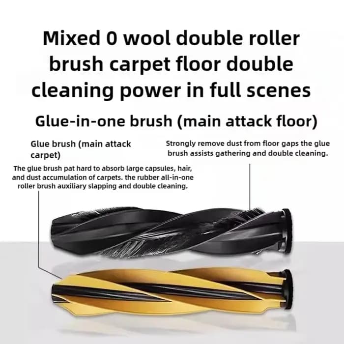 Dreame X50 Ultra / S40 édition améliorée Robot aspirateur accessoires rouleau principal brosse latérale filtre Hepa vadrouille sac à poussière pièces