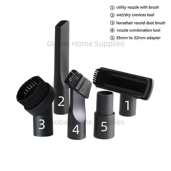 5 pièces 32mm accessoires de fixation sous vide adaptateur de nettoyage ensemble buse de brosse pour Karcher MV2 A2004 A2024 WD2 WD3 WD3P DS5500