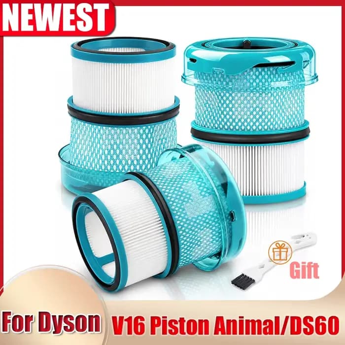 Filtres de remplacement HEPA lavables avec brosse de nettoyage pour aspirateur sans fil Dyson V16 Piston Animal & V16 Submarine