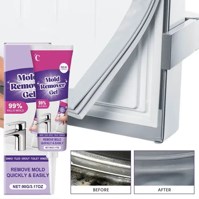Gel nettoyant ménager pour carrelage mural