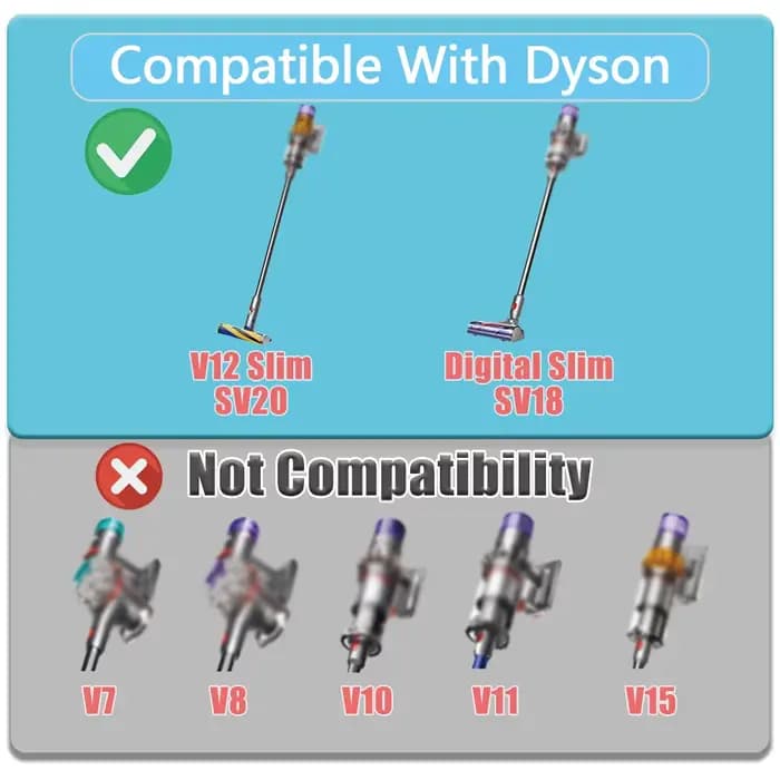 Pour Dyson V12/V10 Slim/Digital Slim