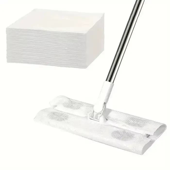 360 ° Serpillères plates avec nettoyage sans effort avec tampon de vadrouille jetable