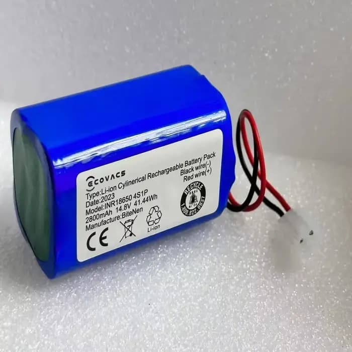Batterie 14.4V-14.8V 4800mAh 4S1P RS-RT900866 CMICR18650F5 pour aspirateur robot Rowenta Tefal Explorer Série 20 40