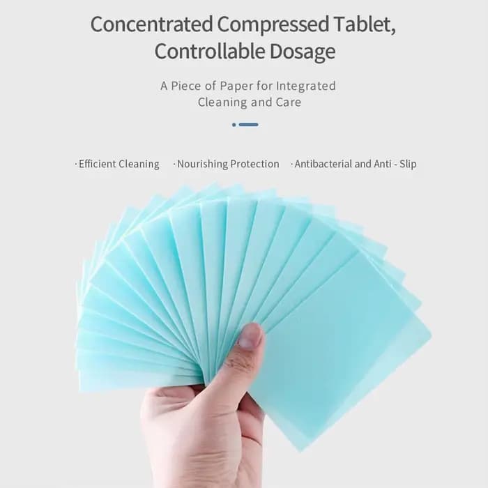 Tablettes nettoyantes parfumées multi-usages pour sols