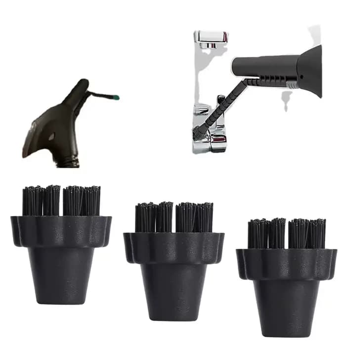 Brosses à poils en Nylon pour nettoyeurs à vapeur Vaporetto