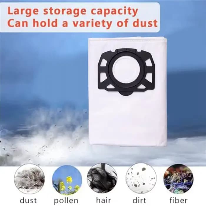 【GADGET DE CUISINE】 Sac à poussière pour aspirateur Karcher WD4 WD5 WD6 WD5P WD6P Premium MV4 MV5 MV6, sac de remplacement pour aspirateur, 20 pièces