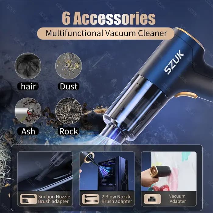 Mini aspirateur de voiture Portable sans fil