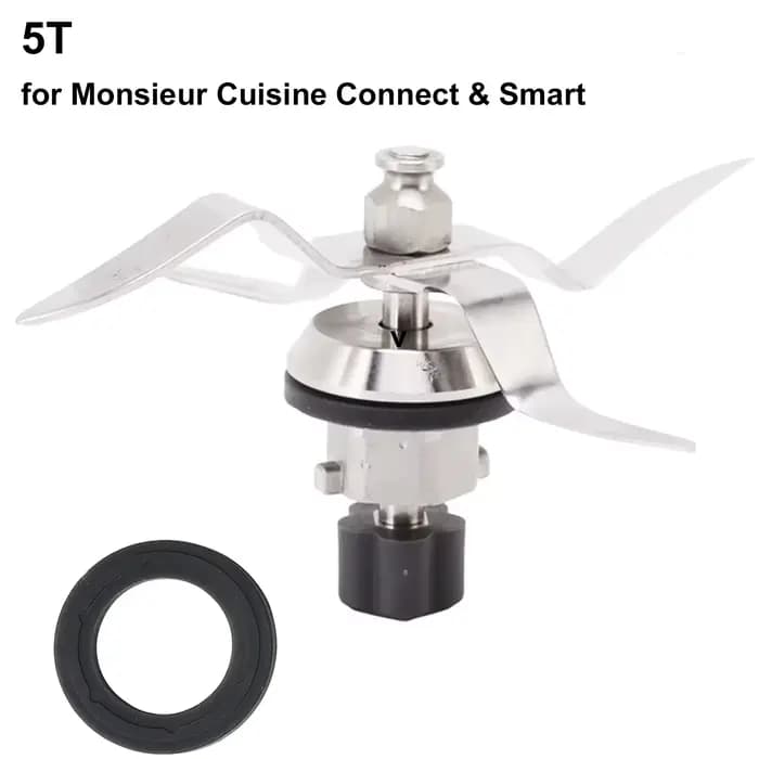 Monsieur Cuisine allergique 2.0 Blender Blade, 4 cuir chevelu, 5 dents