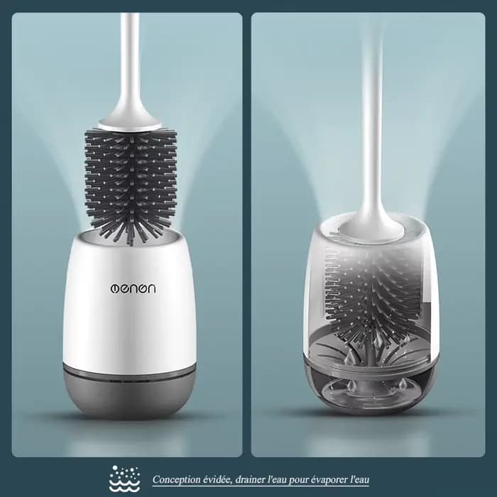 Brosse de toilette en Silicone