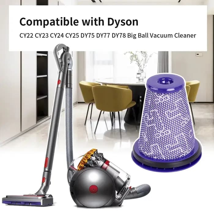 Filtre HEPA pour aspirateur Dyson Big Ball CY18 CY22 CY23 CY24 CY25 DY75 DY77 DY78