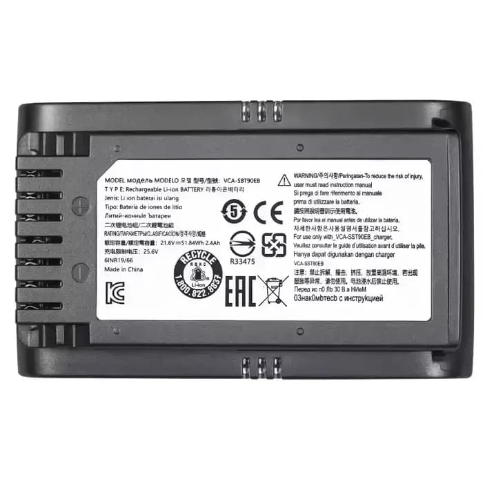 Batterie d'aspirateur VCA-SBTA60 de haute qualité